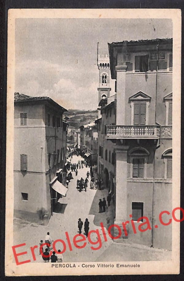 ah6604 - CARTOLINE  D'EPOCA - Pesaro e Urbino Provincia - Pergola