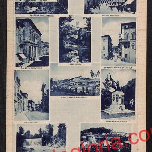 ah6609 - CARTOLINE  D'EPOCA - Pesaro e Urbino Provincia - Pergola