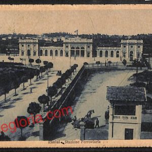 ai0656 - CARTOLINA D'EPOCA - Rimini Città - Stazione Ferroviaria