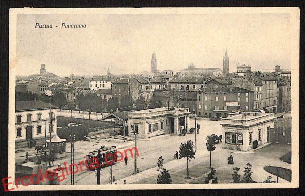 ah5500 - CARTOLINA  D'EPOCA - Parma Città - Panorama