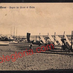 ag6536 - CARTOLINA D'EPOCA - Lucca Provincia - Forte dei Marmi