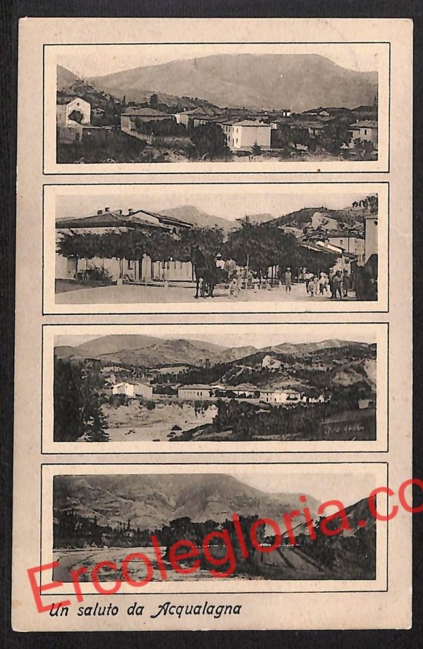 ah6612 - CARTOLINE  D'EPOCA - Pesaro e Urbino Provincia - Acqualagna