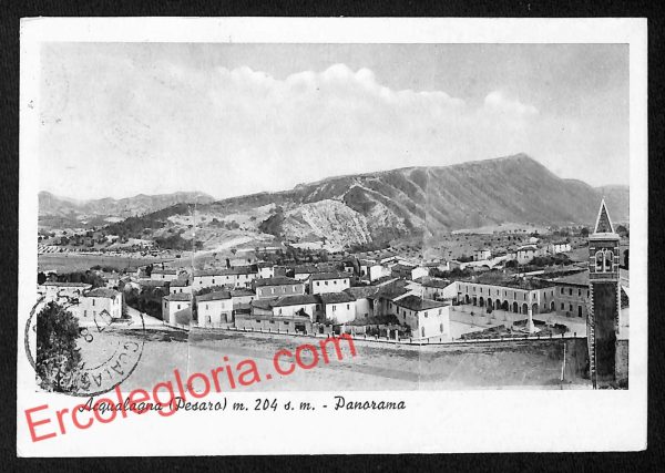 ah6613 - CARTOLINE  D'EPOCA - Pesaro e Urbino Provincia - Acqualagna
