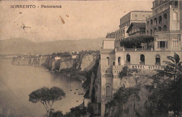 ab8472 - CARTOLINA  D'EPOCA - Napoli  Provincia  - SORRENTO  1916