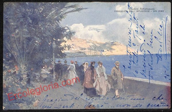 ag4995 - CARTOLINA D'EPOCA - Imperia Provincia - Sanremo