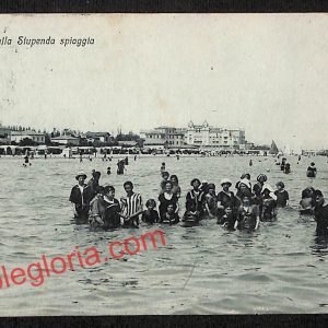 ai0668 - CARTOLINA D'EPOCA - Rimini Città - La Spiaggia