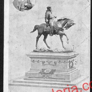 ah7934 - CARTOLINA D'EPOCA - Pistoia Città -  Monumento a G. Garibaldi
