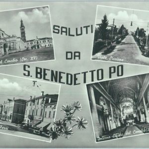 85814 - CARTOLINA d'Epoca -  MANTOVA provincia -  San Benedetto Po  1964
