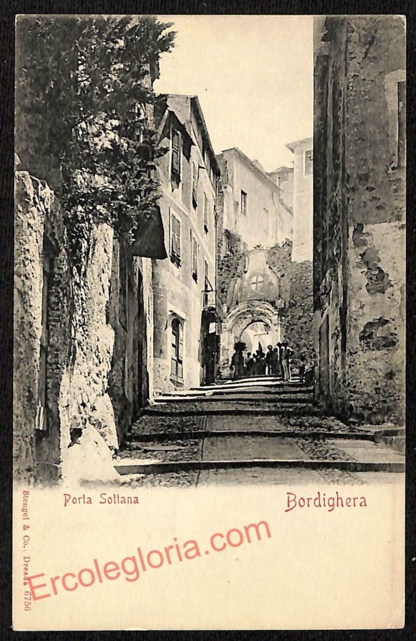 ag4531 - CARTOLINA D'EPOCA - Imperia Provincia - Bordighera