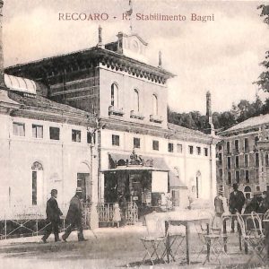 ab4120 -  CARTOLINA  D'EPOCA - Vicenza  Provincia  -  Recoaro