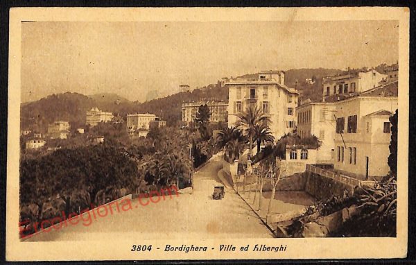 ag4539 - CARTOLINA D'EPOCA - Imperia Provincia - Bordighera