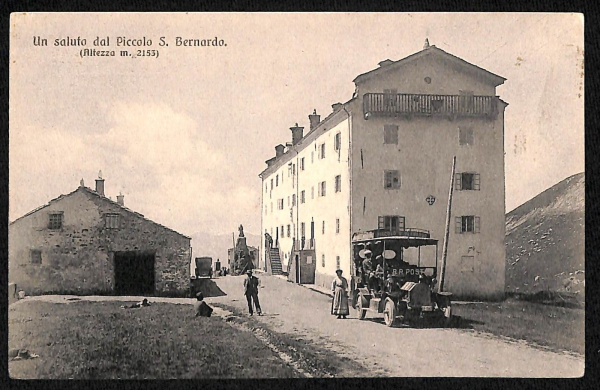3638 - CARTOLINA  D'EPOCA - Valle d' Aosta Provincia - Piccolo San Bernardo