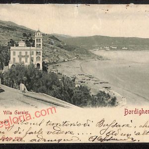 ag4546 - CARTOLINA D'EPOCA - Imperia Provincia - Bordighera