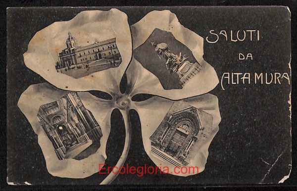 ae0836 - CARTOLINA  D'EPOCA - Bari Provincia - Altamura  1906