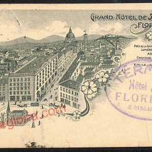 ae7343 - CARTOLINA D'EPOCA - Firenze Città - Grand Hotel de Milan