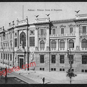 ah4122 - CARTOLINA D'EPOCA - Padova Città - Palazzo Cassa di Risparmio