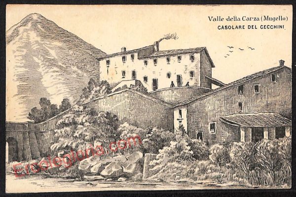 ae7243 - CARTOLINA D'EPOCA - Firenze Città - Valle della  Carza