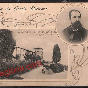 ah9288 - CARTOLINA D'EPOCA - Ravenna Provincia - Casola Valsenio