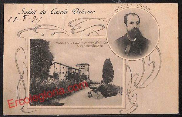 ah9288 - CARTOLINA D'EPOCA - Ravenna Provincia - Casola Valsenio