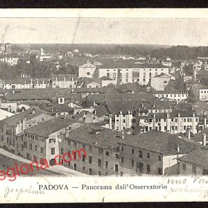 ah4127 - CARTOLINA D'EPOCA - Padova Città - Panorama dall' Osservatorio