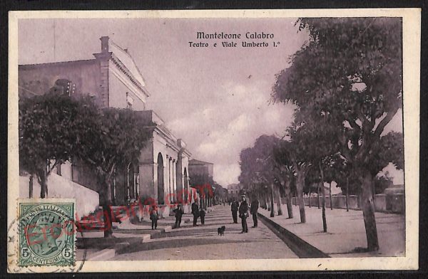 ae5438 - CARTOLINA D'EPOCA - Cosenza Provincia - Monteleone di Calabria