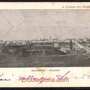 ae0840 - CARTOLINA  D'EPOCA - Bari Provincia - Altamura  1902