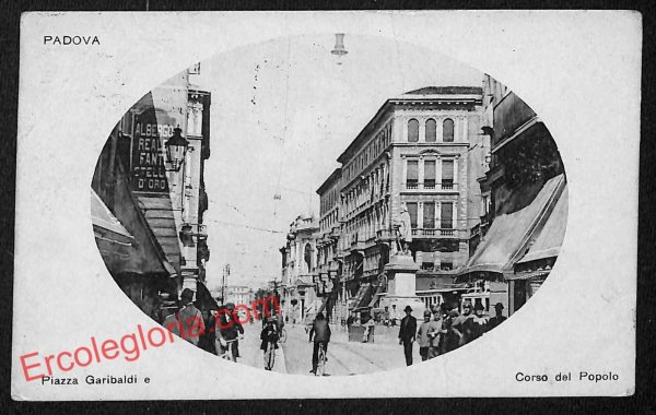 ah4132 - CARTOLINA D'EPOCA - Padova Città - Corso del Popolo