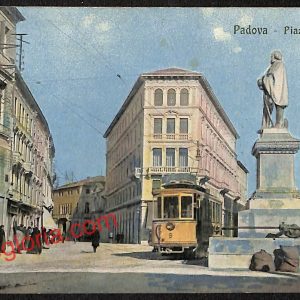 ah4133 - CARTOLINA D'EPOCA - Padova Città - Piazza Garibaldi