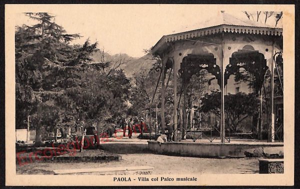 ae5443 - CARTOLINA D'EPOCA - Cosenza Provincia - Paola