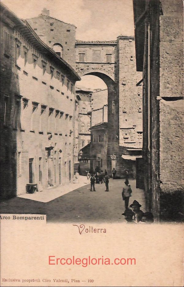 ad7264 - CARTOLINA D'EPOCA - Pisa Provincia - Volterra
