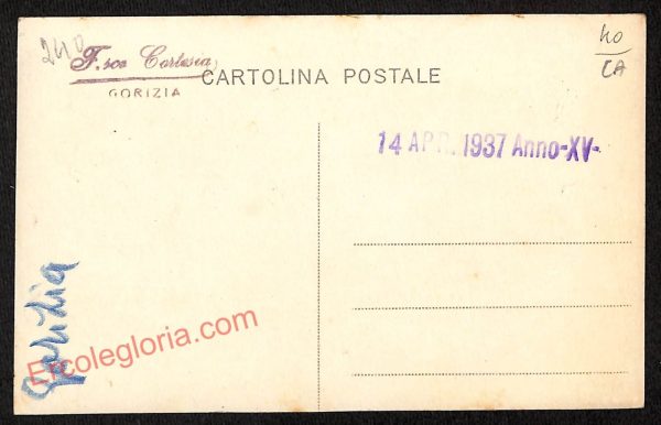 ag1649 - CARTOLINA D'EPOCA - Gorizia Città - immagine 2