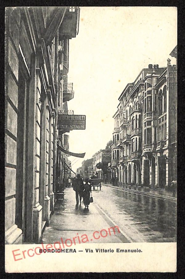 ag4577 - CARTOLINA D'EPOCA - Imperia Provincia - Bordighera  1911