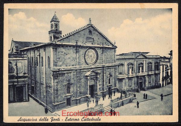 ae0841 - CARTOLINA  D'EPOCA - Bari Provincia - Acquaviva delle Fonti