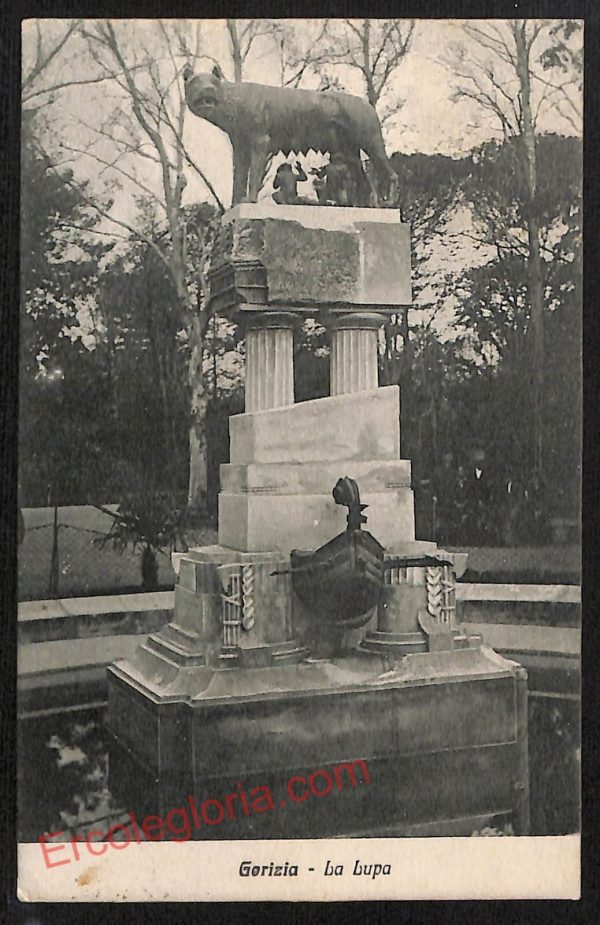 ag1660 - CARTOLINA D'EPOCA - Gorizia Città - La Lupa  1922