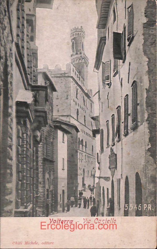 ad7272 - CARTOLINA D'EPOCA - Pisa Provincia - Volterra