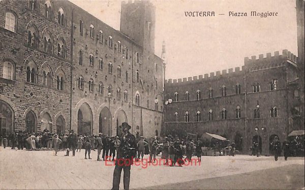 ad7273 - CARTOLINA D'EPOCA - Pisa Provincia - Volterra   1915