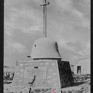 ag1662 CARTOLINA D'EPOCA- Gorizia - Il Monumento nel Cimitero degli eroi a Mossa