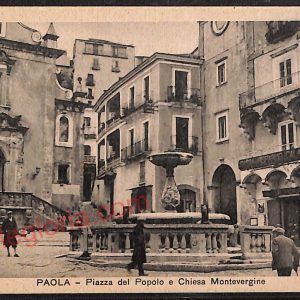 ae5452 - CARTOLINA D'EPOCA - Cosenza Provincia - Paola
