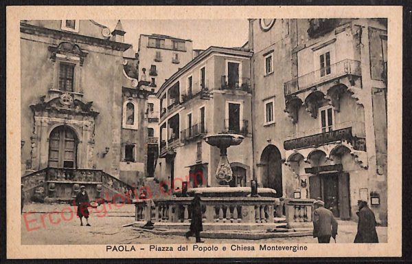 ae5452 - CARTOLINA D'EPOCA - Cosenza Provincia - Paola