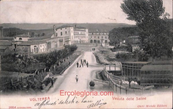ad7280 - CARTOLINA D'EPOCA - Pisa Provincia - Volterra  1904