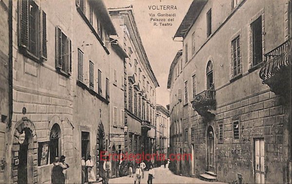 ad7285 - CARTOLINA D'EPOCA - Pisa Provincia - Volterra   1909