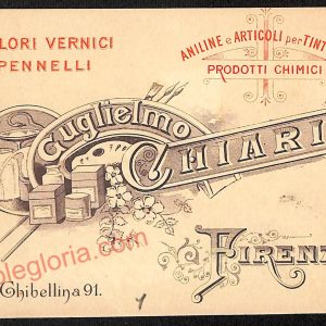 ae7269 - CARTOLINA D'EPOCA - Firenze Città - Guglielmo Chiari  1903