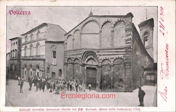 ad7286 - CARTOLINA D'EPOCA - Pisa Provincia - Volterra   1902