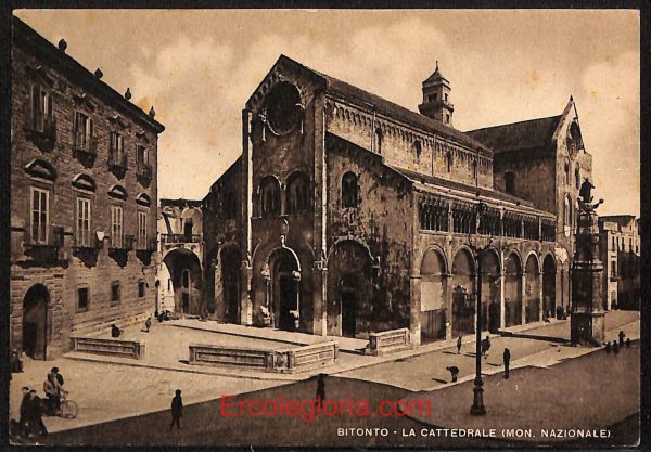 ae0842 - CARTOLINA  D'EPOCA - Bari Provincia - Bitonto  1951