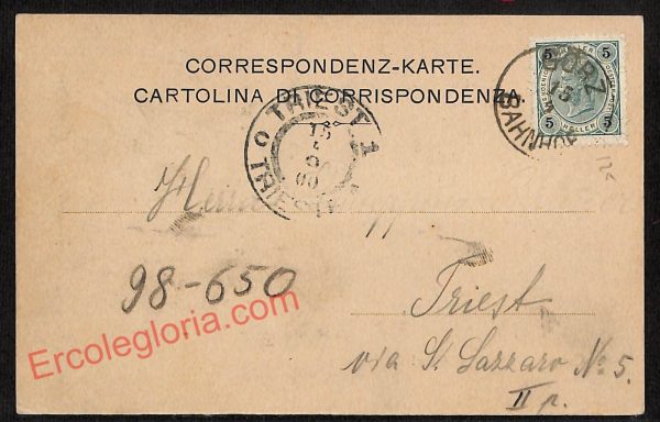 ag1744 - CARTOLINA D'EPOCA - Gorizia Città - immagine 2