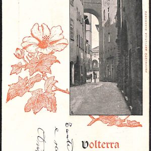 ad7297 - CARTOLINA D'EPOCA - Pisa Provincia - Volterra    1904