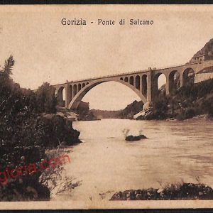 ag1666 - CARTOLINA D'EPOCA - Gorizia Città - Ponte di Salcano