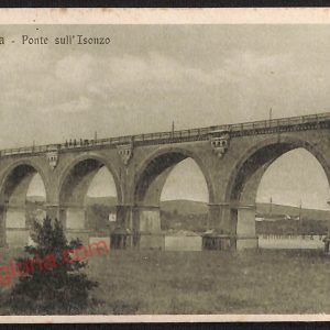 ag1667 - CARTOLINA D'EPOCA - Gorizia Città - Ponte sull' Isonzo  1921
