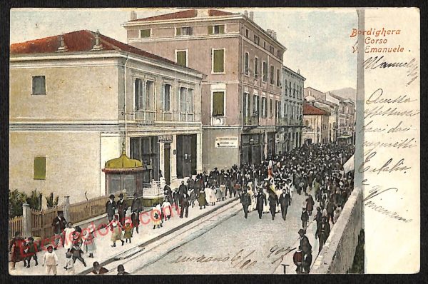 ag4596 - CARTOLINA D'EPOCA - Imperia Provincia - Bordighera