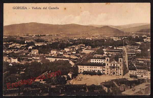 ag1677 - CARTOLINA D'EPOCA - Gorizia Città - Panorama  1916